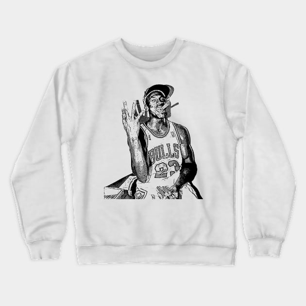 michael jordan Crewneck Sweatshirt by Brown777